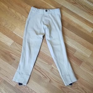Kids Tan Riding Pants